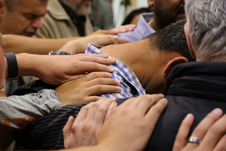 A Man Undergoing Ordination in Progress