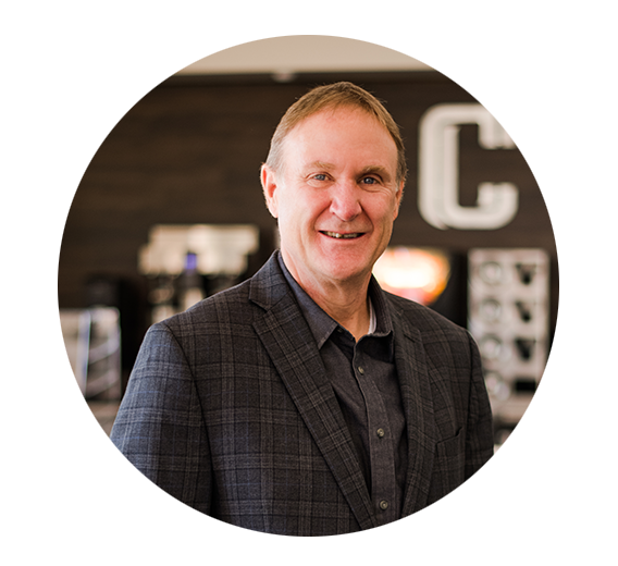 Tim Forsthoff Smiling Headshot in a Circle